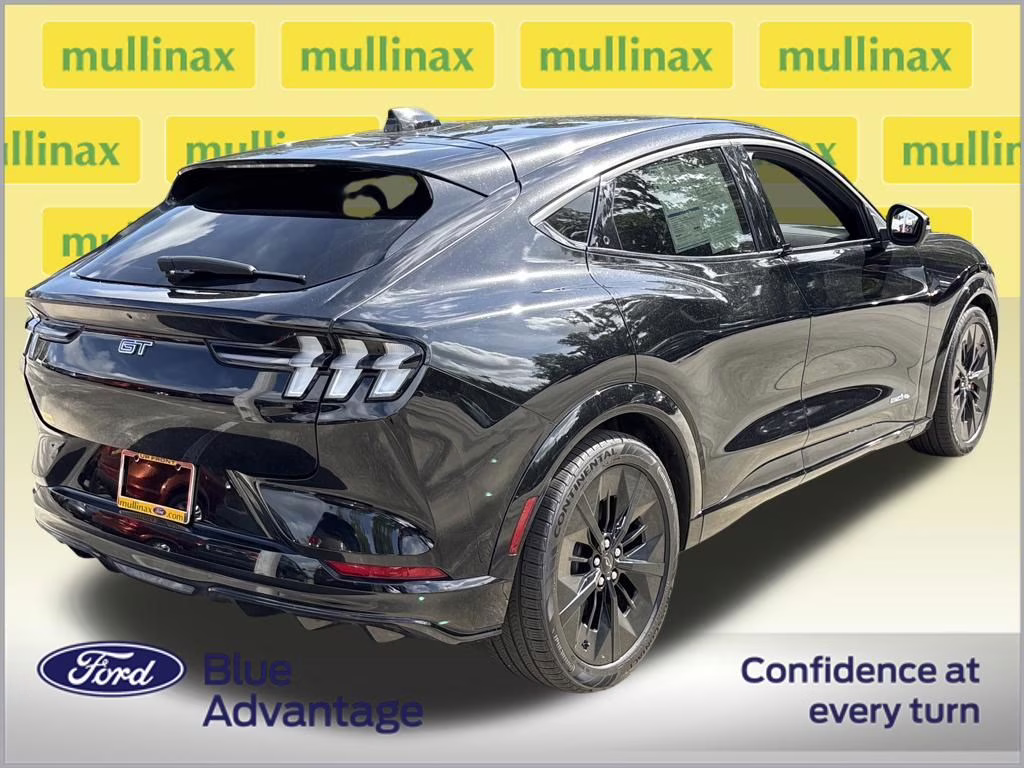 2025 Shadow Black Ford Mustang Mach-E GT AWD SUV