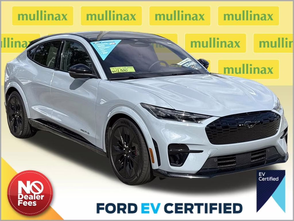 2025 Glacier Gray Met TriCoat Ford Mustang Mach-E GT AWD SUV