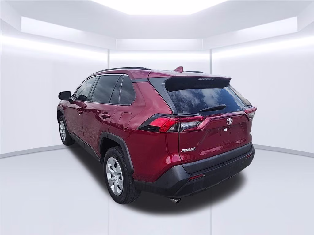 2019 Maroon Toyota RAV4 LE FWD SUV