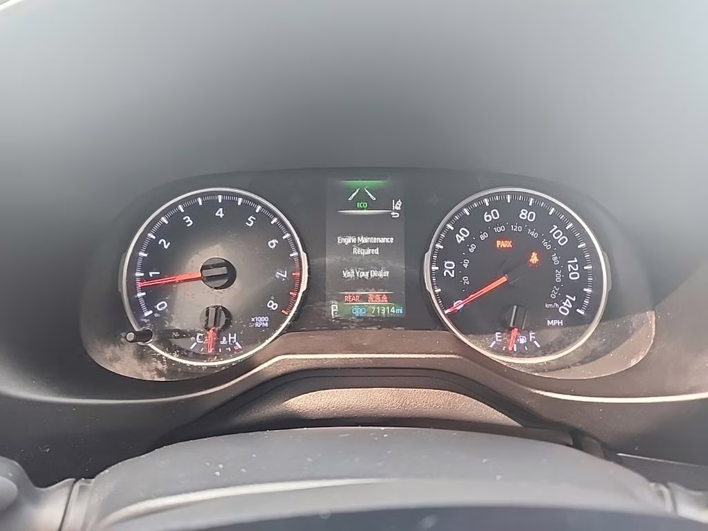 2019 Maroon Toyota RAV4 LE FWD SUV