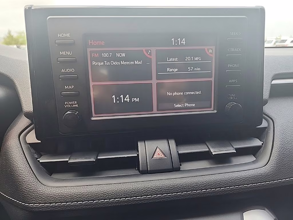 2019 Maroon Toyota RAV4 LE FWD SUV