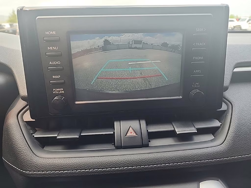 2019 Maroon Toyota RAV4 LE FWD SUV