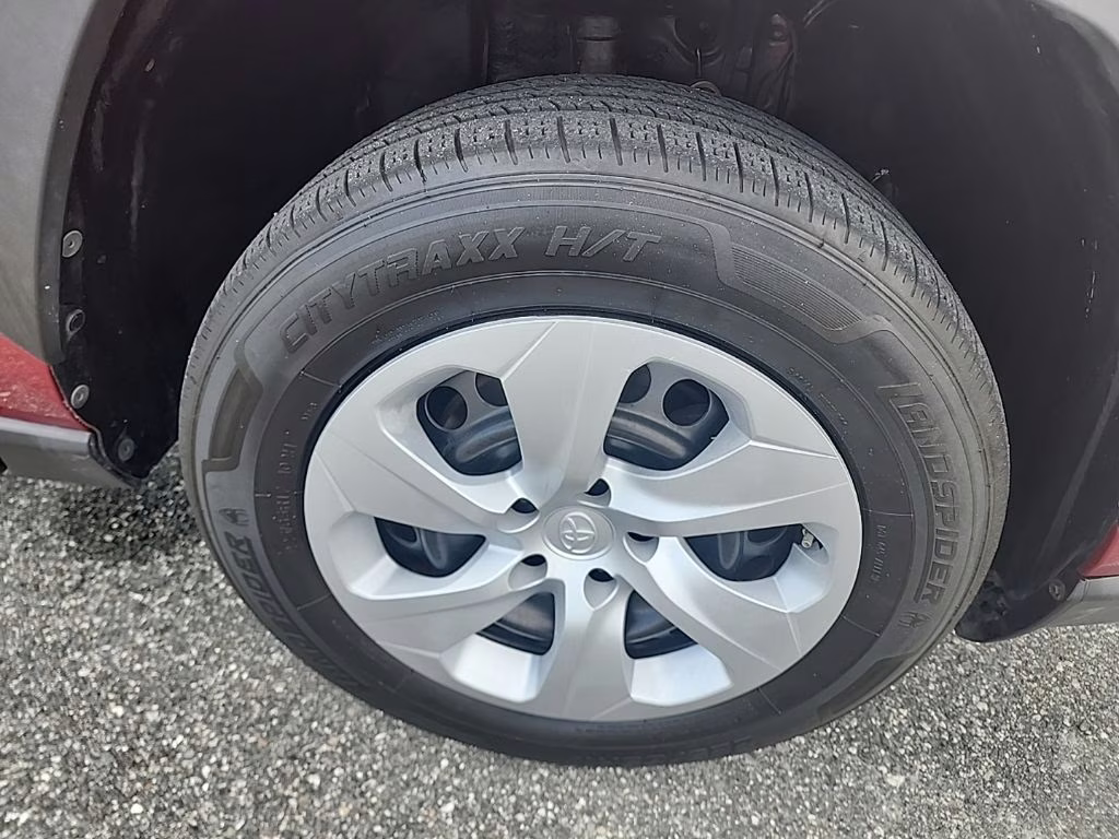 2019 Maroon Toyota RAV4 LE FWD SUV