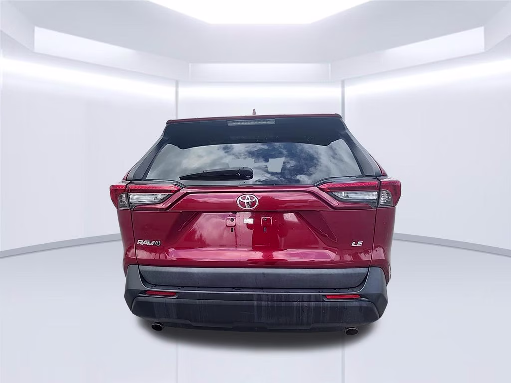 2019 Maroon Toyota RAV4 LE FWD SUV