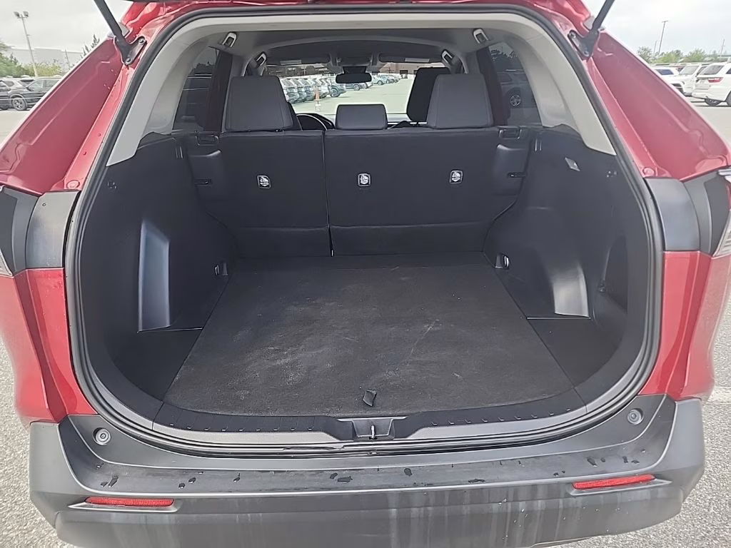 2019 Maroon Toyota RAV4 LE FWD SUV