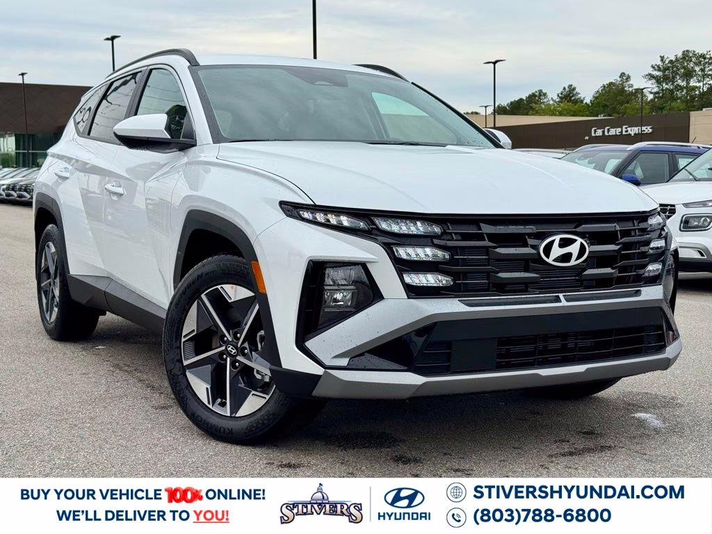 2026 White Pearl Hyundai Tucson SEL FWD SUV