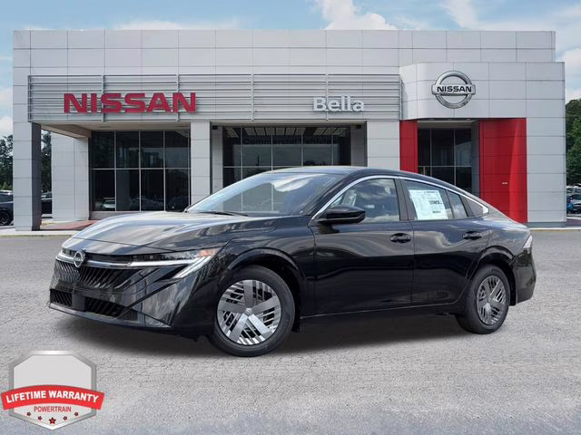 2026 Super Black Nissan Sentra SV FWD Sedan