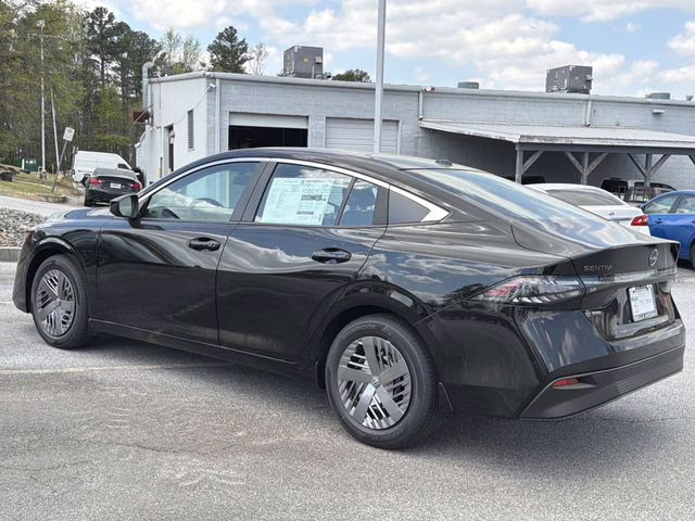 2026 Super Black Nissan Sentra SV FWD Sedan