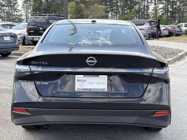 2026 Super Black Nissan Sentra SV FWD Sedan