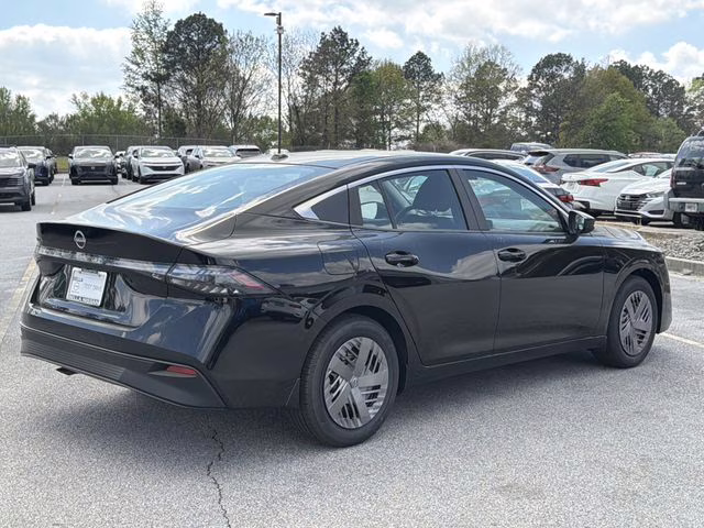 2026 Super Black Nissan Sentra SV FWD Sedan