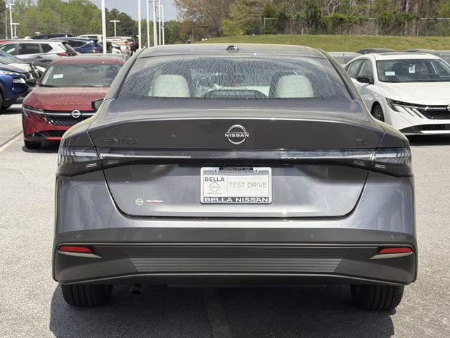 2026 Gun Metallic Nissan Sentra SL FWD Sedan