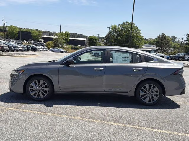 2026 Gun Metallic Nissan Sentra SL FWD Sedan