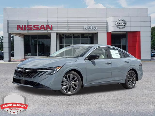 2026 Atlantic Gray Metallic Nissan Sentra SL FWD Sedan