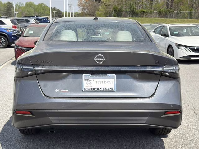 2026 Gun Metallic Nissan Sentra SL FWD Sedan