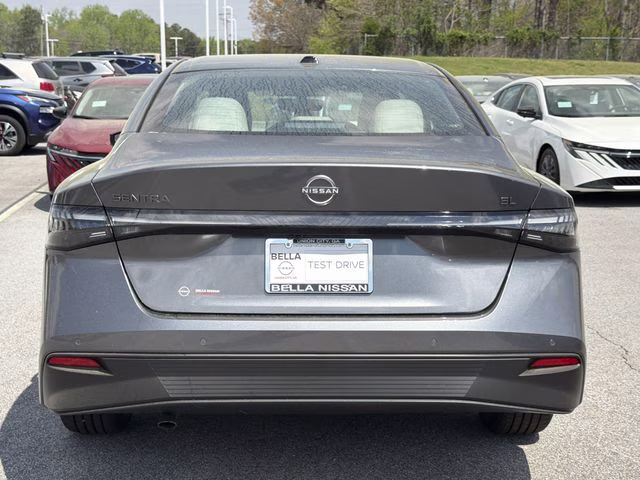 2026 Gun Metallic Nissan Sentra SL FWD Sedan