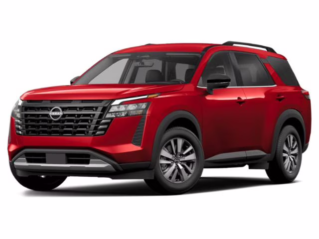 2026 Scarlet Ember Tintcoat Nissan Pathfinder SL FWD SUV