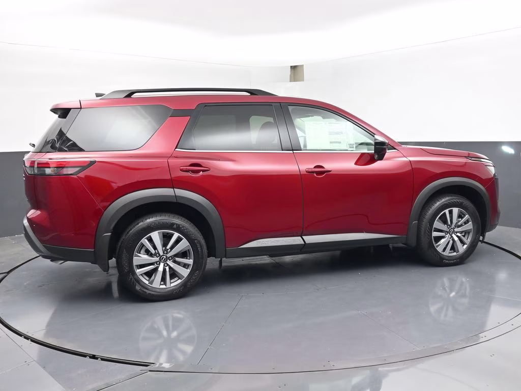 2026 Scarlet Ember Tintcoat Nissan Pathfinder SL FWD SUV