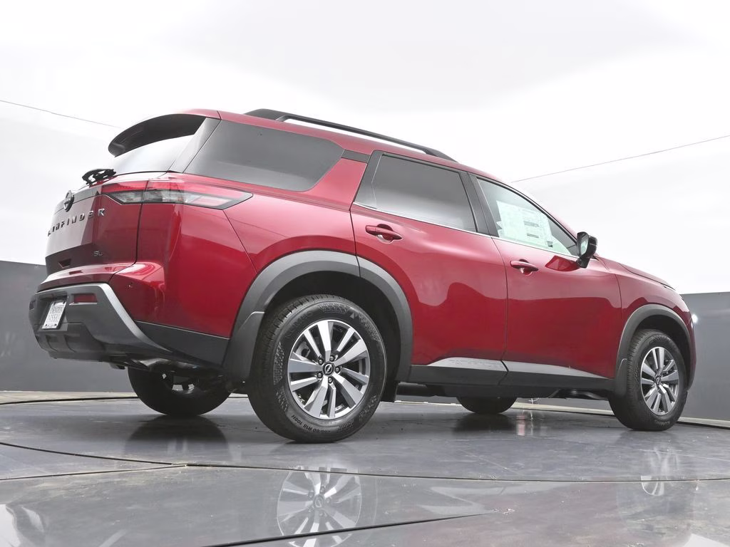 2026 Scarlet Ember Tintcoat Nissan Pathfinder SL FWD SUV