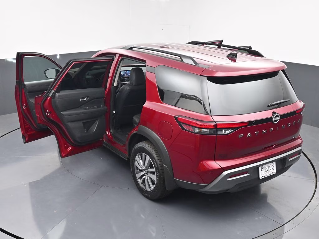 2026 Scarlet Ember Tintcoat Nissan Pathfinder SL FWD SUV