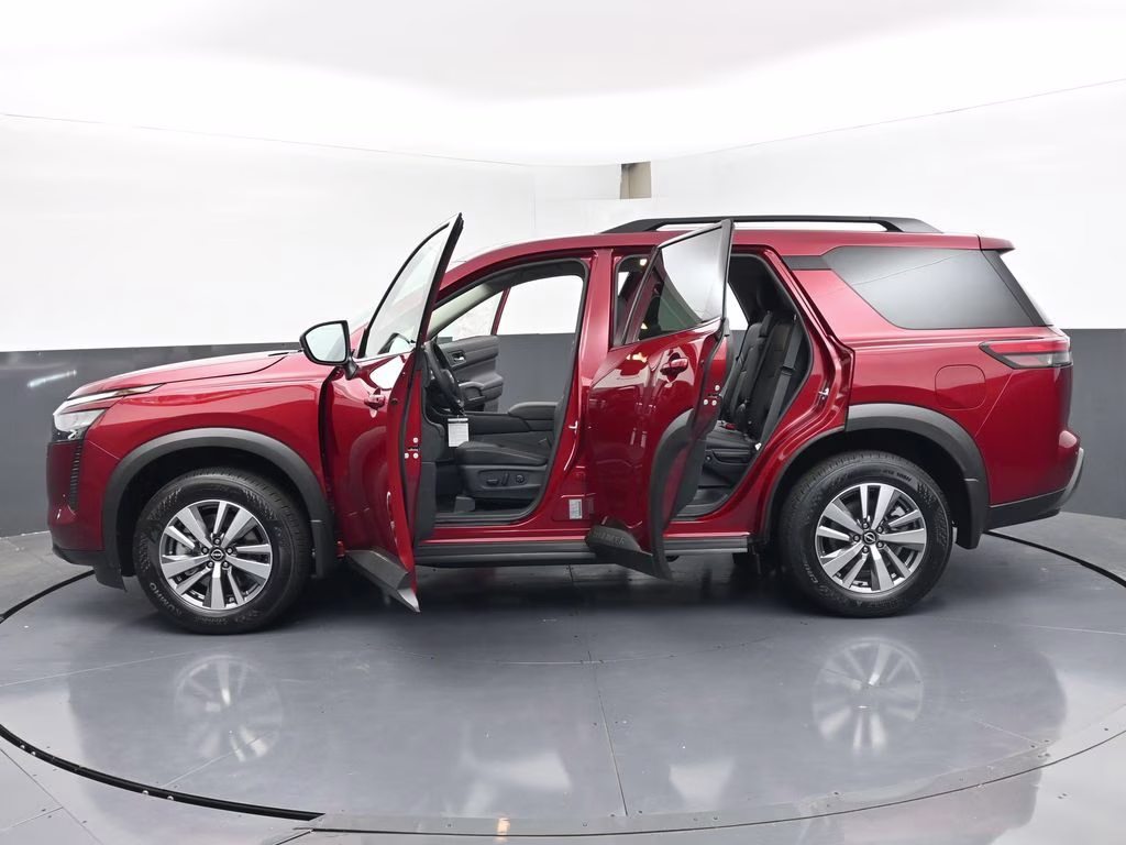 2026 Scarlet Ember Tintcoat Nissan Pathfinder SL FWD SUV