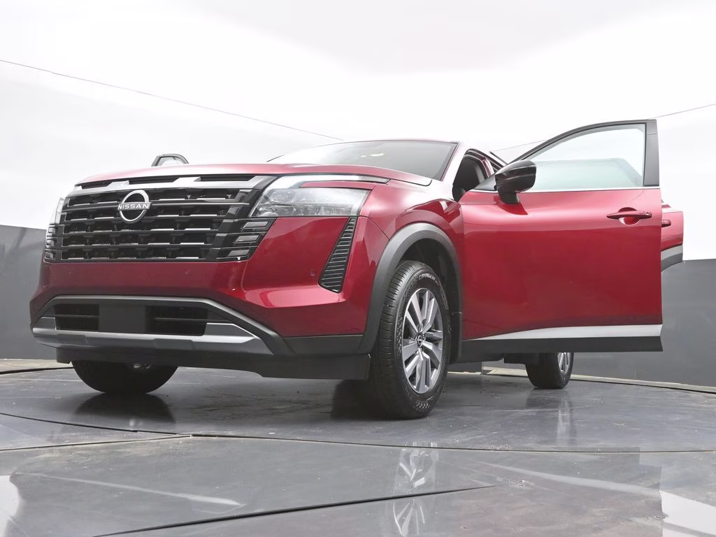 2026 Scarlet Ember Tintcoat Nissan Pathfinder SL FWD SUV