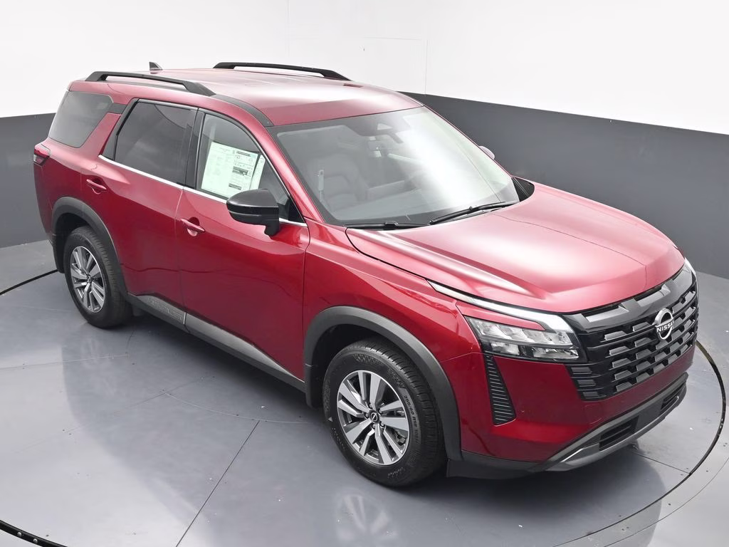 2026 Scarlet Ember Tintcoat Nissan Pathfinder SL FWD SUV
