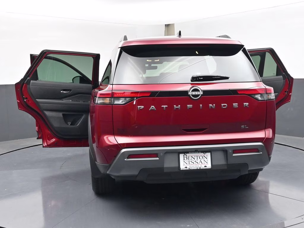 2026 Scarlet Ember Tintcoat Nissan Pathfinder SL FWD SUV