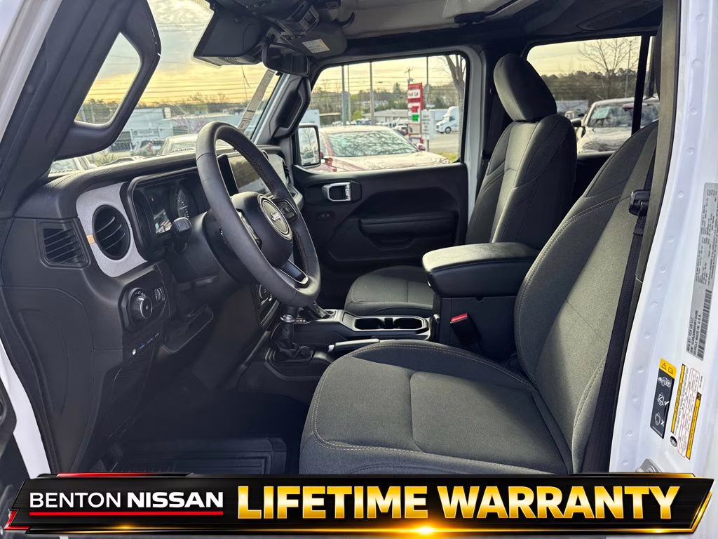 2024 Bright White Clearcoat Jeep Wrangler Sport S 4xe 4X4 SUV