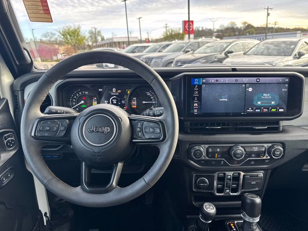 2024 Bright White Clearcoat Jeep Wrangler Sport S 4xe 4X4 SUV