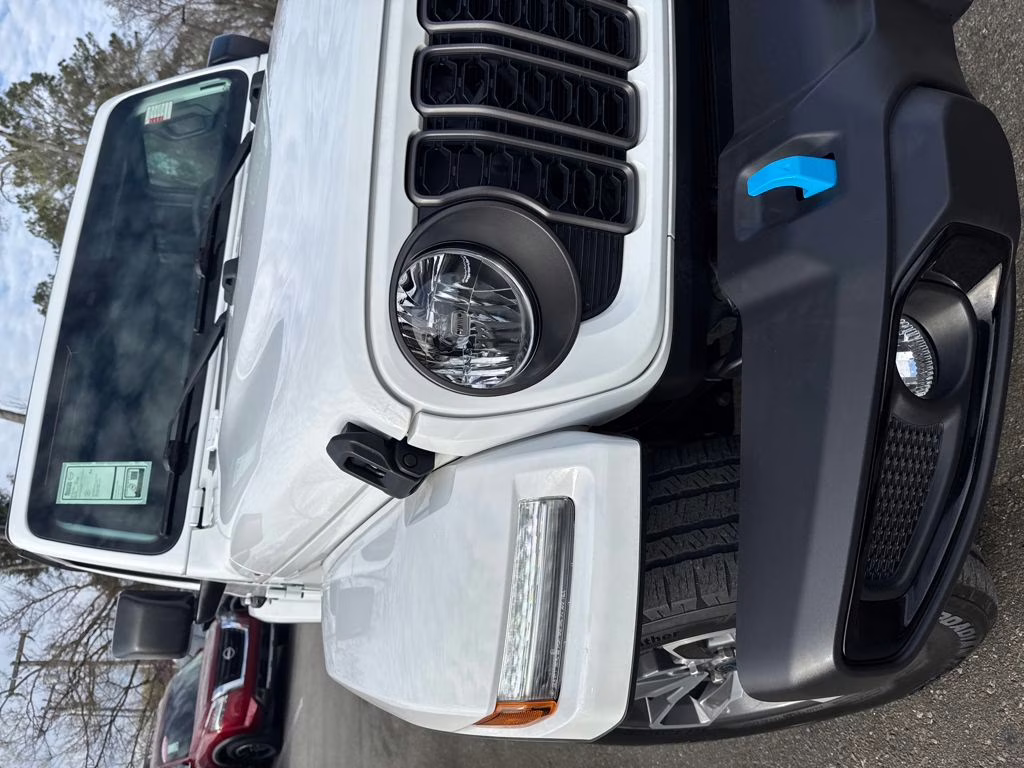 2024 Bright White Clearcoat Jeep Wrangler Sport S 4xe 4X4 SUV