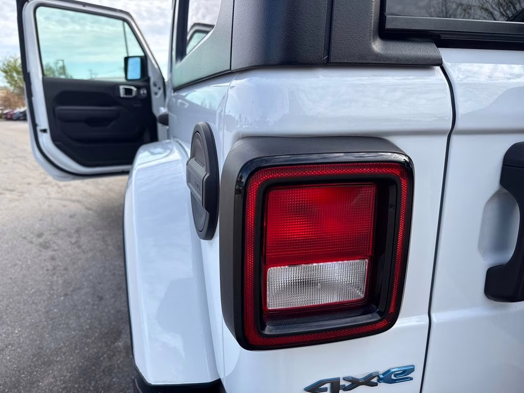 2024 Bright White Clearcoat Jeep Wrangler Sport S 4xe 4X4 SUV