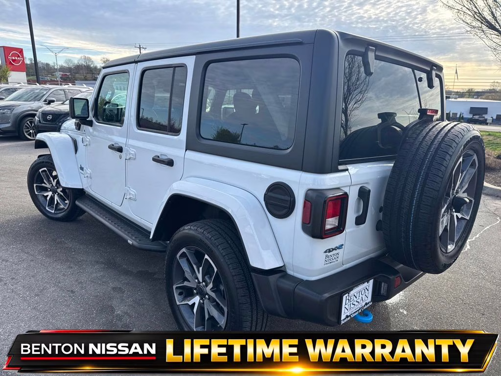 2024 Bright White Clearcoat Jeep Wrangler Sport S 4xe 4X4 SUV