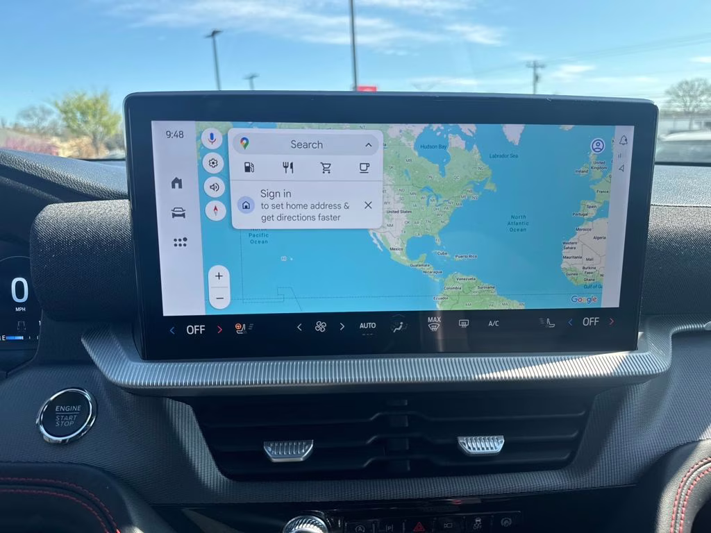 2025 Black Metallic Ford Explorer ST-Line 4X4 SUV