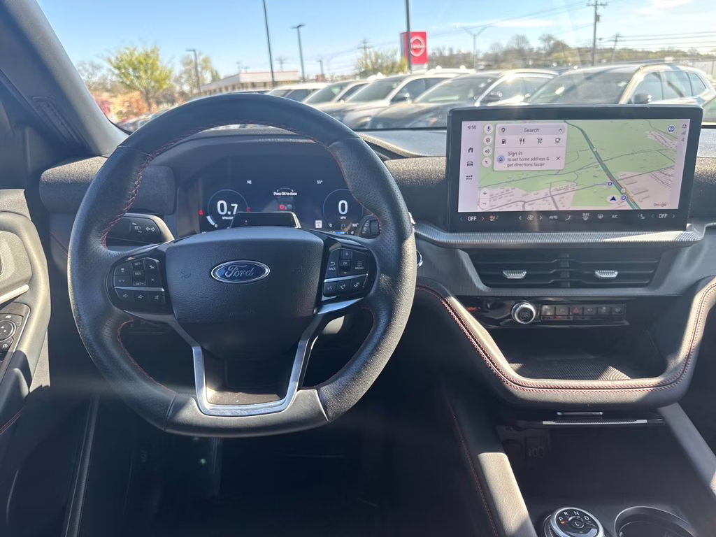 2025 Black Metallic Ford Explorer ST-Line 4X4 SUV