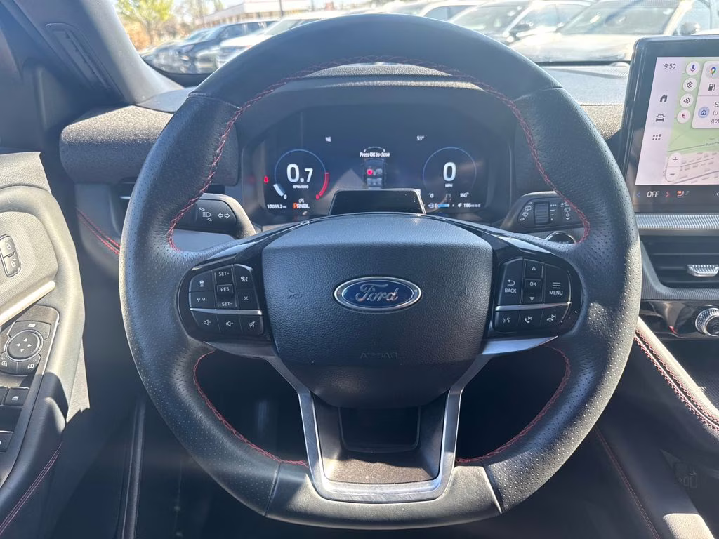 2025 Black Metallic Ford Explorer ST-Line 4X4 SUV