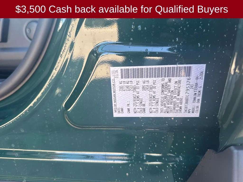 2026 Obsidian Green Nissan Rogue Rock Creek AWD SUV