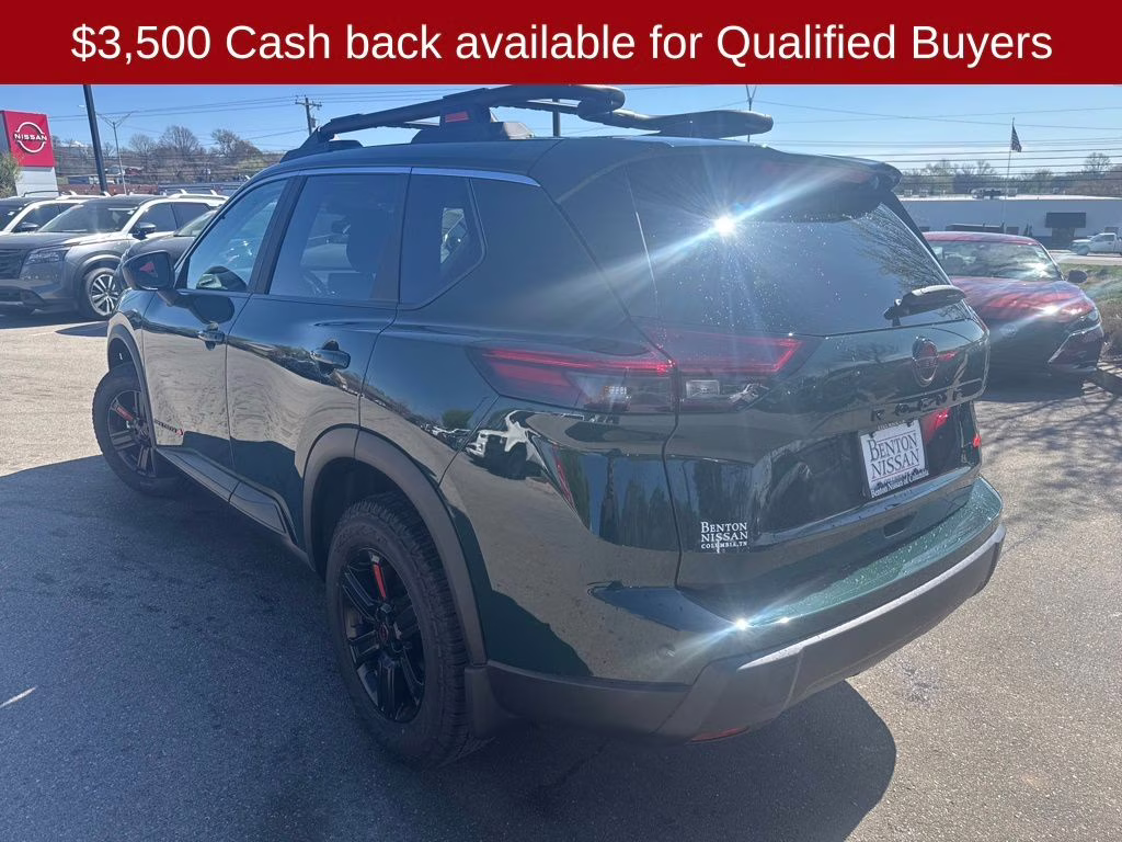 2026 Obsidian Green Nissan Rogue Rock Creek AWD SUV
