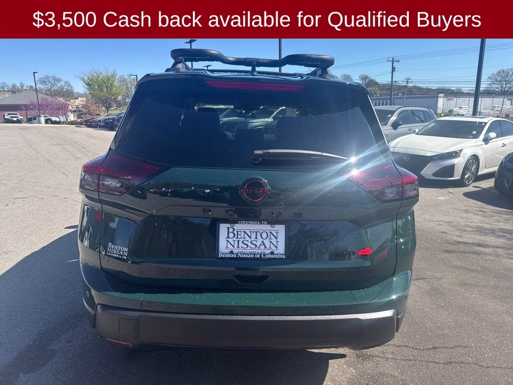 2026 Obsidian Green Nissan Rogue Rock Creek AWD SUV