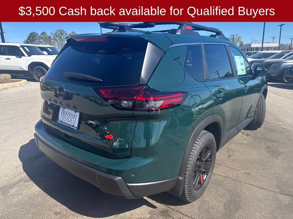 2026 Obsidian Green Nissan Rogue Rock Creek AWD SUV