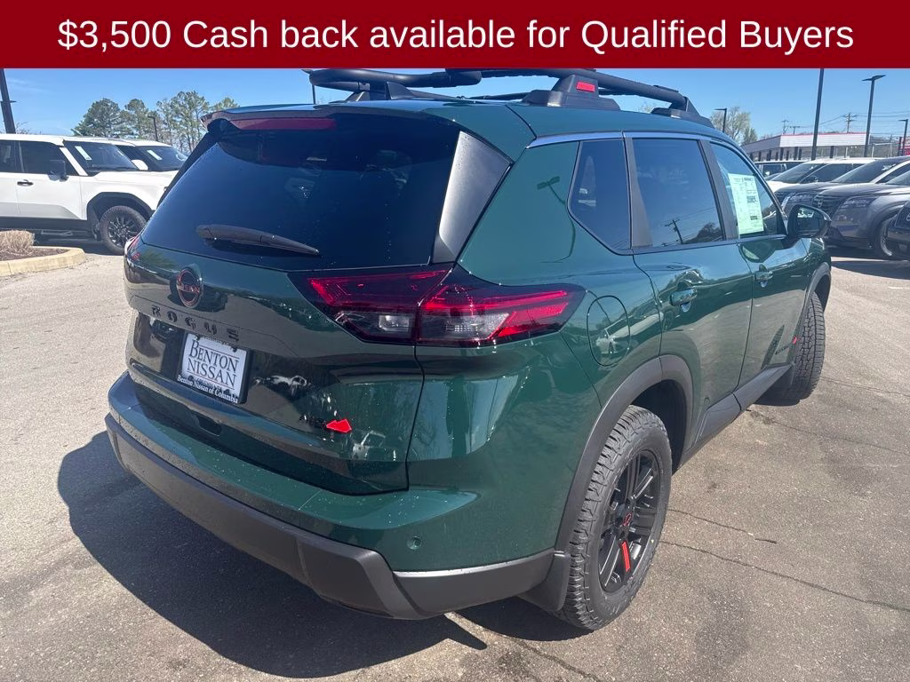 2026 Obsidian Green Nissan Rogue Rock Creek AWD SUV