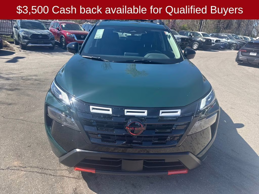 2026 Obsidian Green Nissan Rogue Rock Creek AWD SUV
