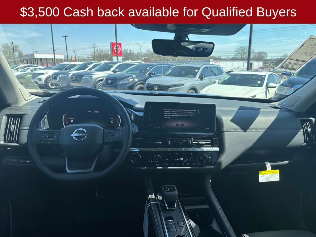 2026 Super Black Nissan Pathfinder Platinum 4X4 SUV