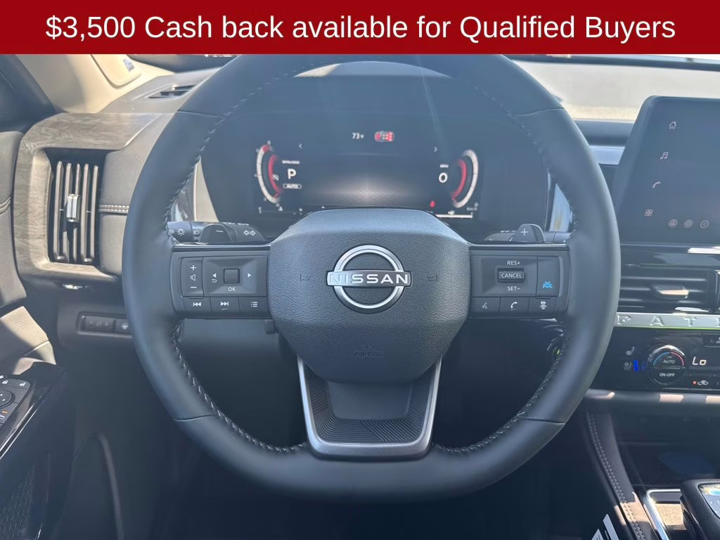 2026 Super Black Nissan Pathfinder Platinum 4X4 SUV