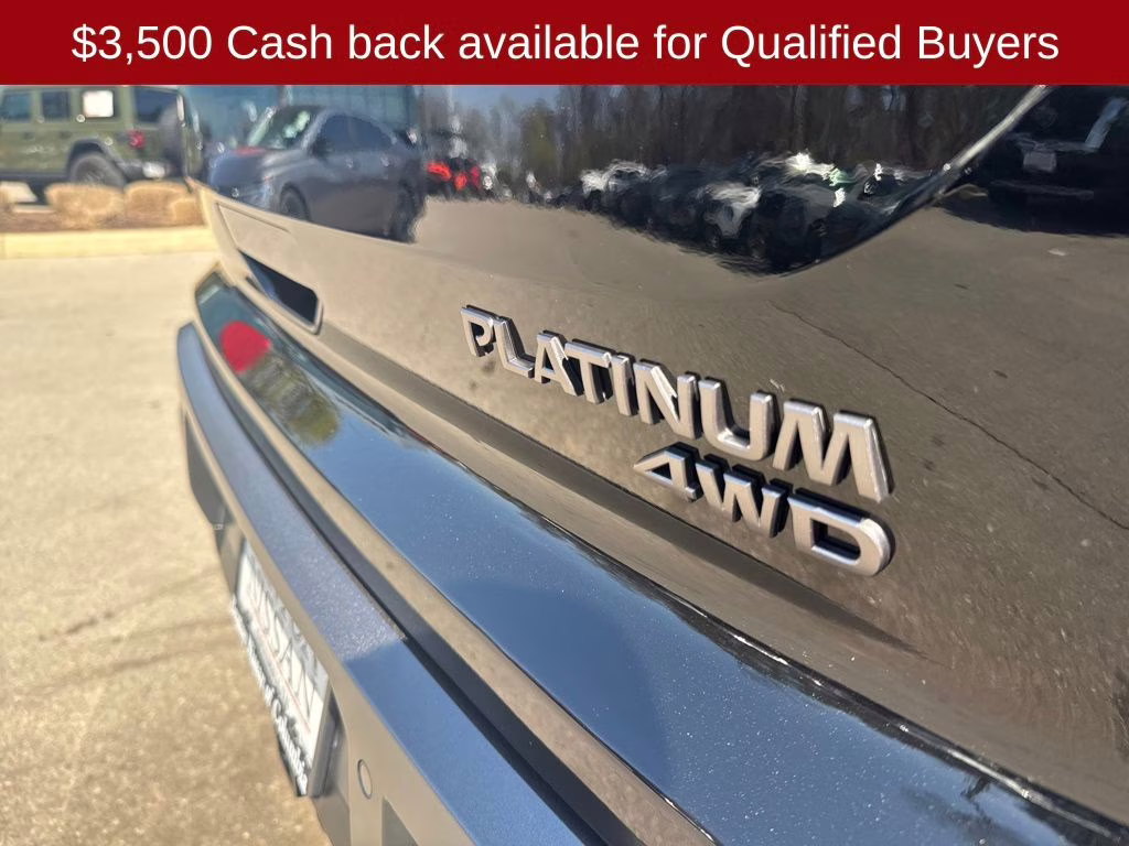 2026 Super Black Nissan Pathfinder Platinum 4X4 SUV