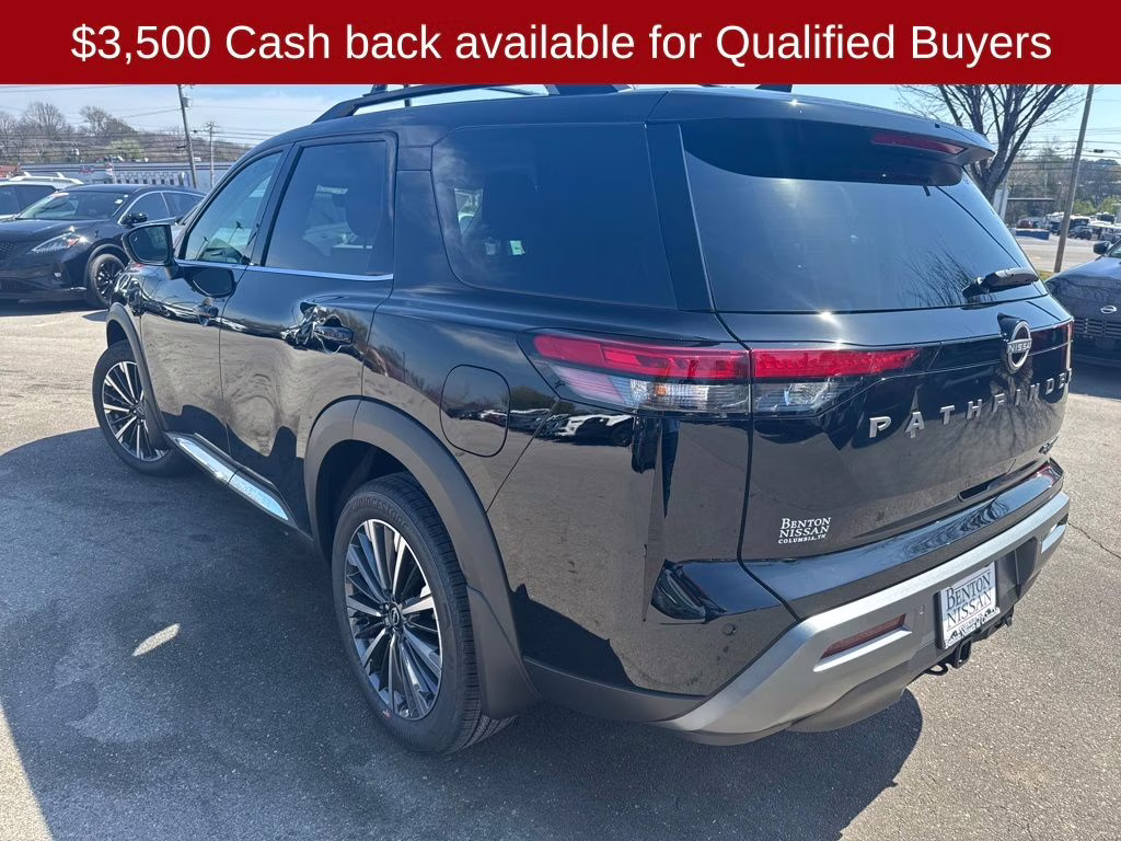 2026 Super Black Nissan Pathfinder Platinum 4X4 SUV