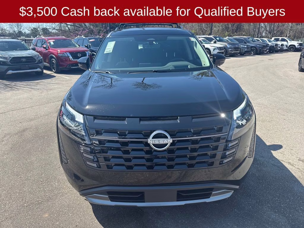 2026 Super Black Nissan Pathfinder Platinum 4X4 SUV