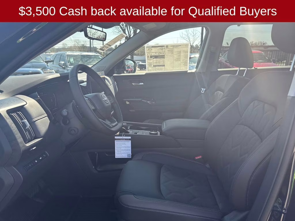 2026 Super Black Nissan Pathfinder Platinum 4X4 SUV