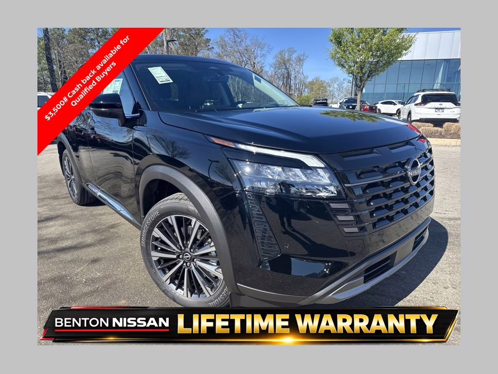 2026 Super Black Nissan Pathfinder Platinum FWD SUV