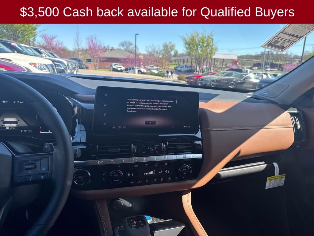 2026 Super Black Nissan Pathfinder Platinum FWD SUV