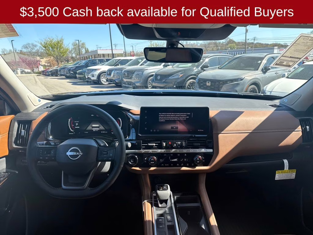 2026 Super Black Nissan Pathfinder Platinum FWD SUV